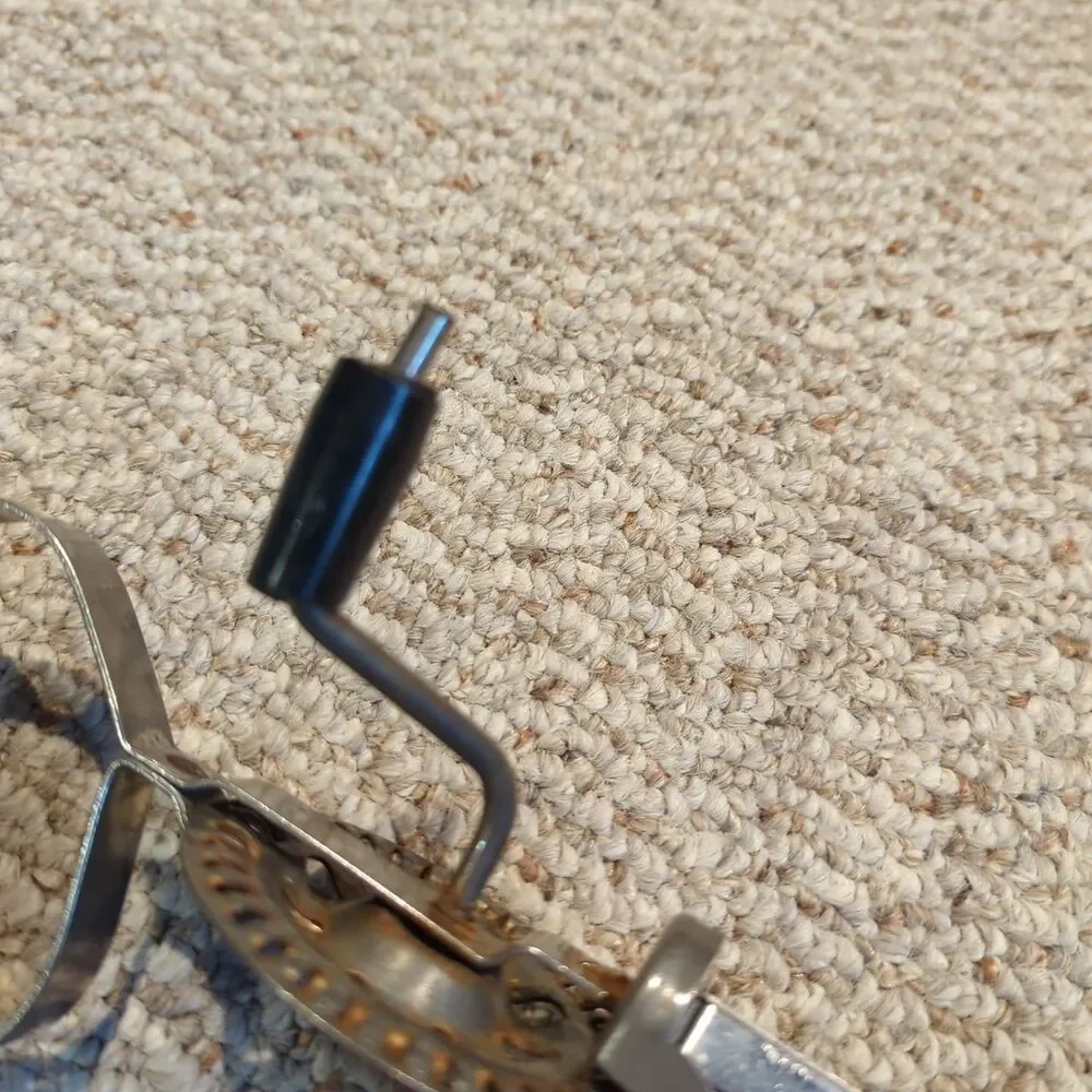 Vinatge Turner & Seymour Rotary Egg Beater Hand Mixer Manual Made CT USA